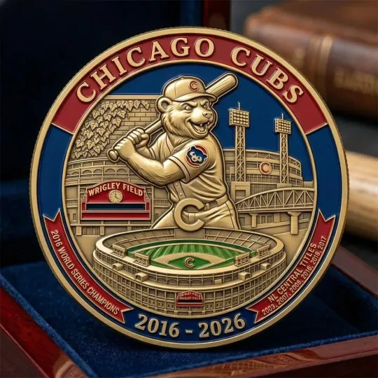 Discover Cubs 2016 World Series Championship Commemorative Coin 2026