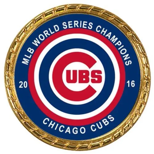 Discover Chicago Cubs 2016 MLB World Series Champions Coin Double Sided