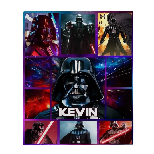 Discover Custom Darth Vader Blanket, Star War Mink Blanket, Birthday Gift Blanket