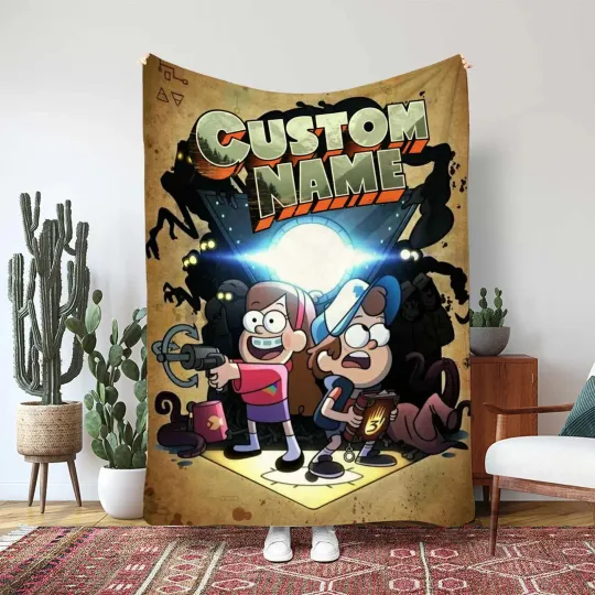 Disney Gravity Falls Blanket Custom Gift For Fan, Kids