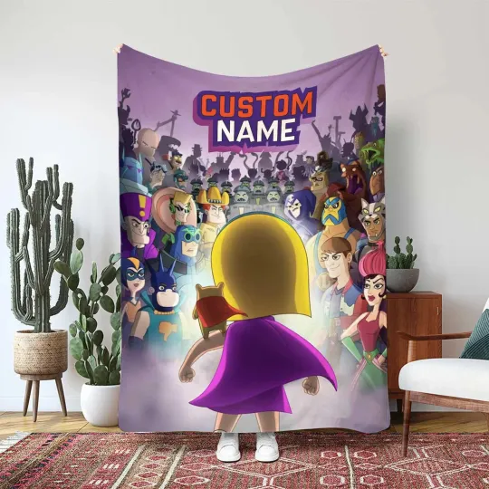 Discover Disney Hamster And Gretel Blanket Custom Gift For Fan, Kids V3