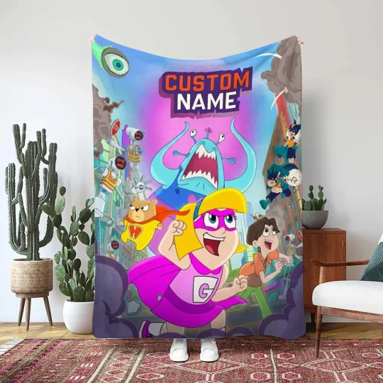 Discover Disney Hamster And Gretel Blanket Custom Gift For Fan, Kids