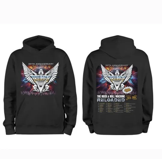 Discover Trivph 50th Anniversary Tour 2026 Hoodie