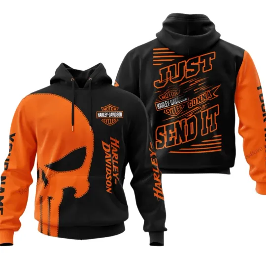 Discover Personalized Harley Racing Davidson 3D Hoodie, Unisex Adults S-5XL