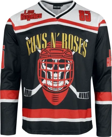 Guns N’ Roses Mesh Hockey Jersey Band Merch