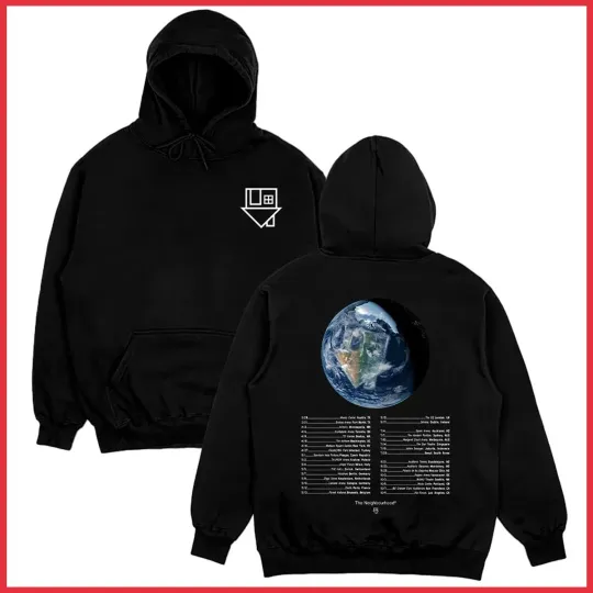 Discover The Neighbourhood The Wourld Tour 2026 Hoodie