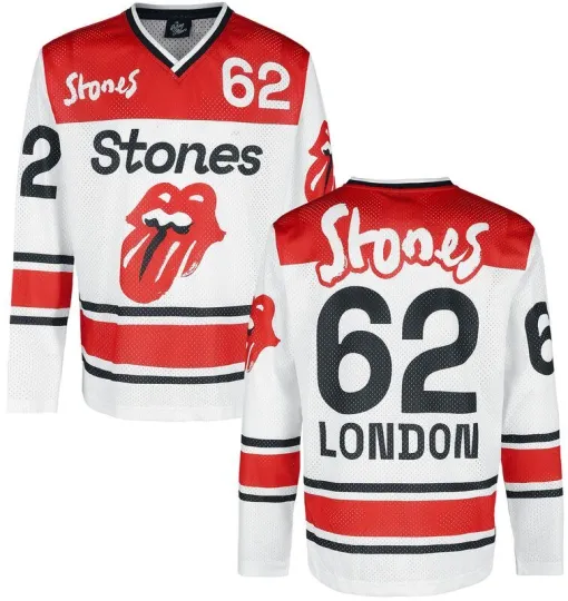 The Rolling Stones Men's Mesh Hockey Jersey