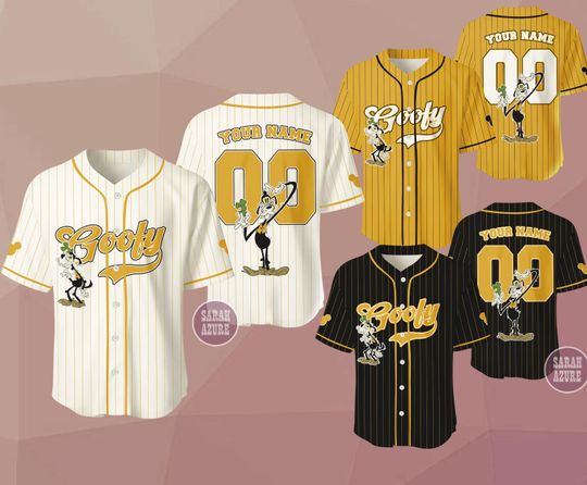 Discover Custom Goofy Dog Baseball Jersey, Matching Group Jersey Shirt, Cartoon Baseball Team, Disney Birthday Shirt