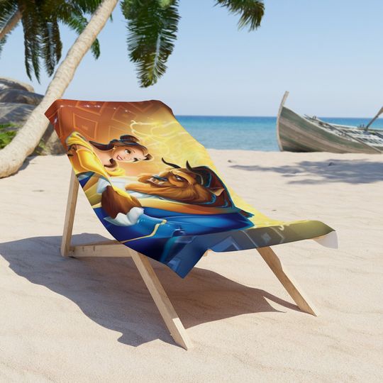 Discover The Beauty and the Beast Beach Towel
