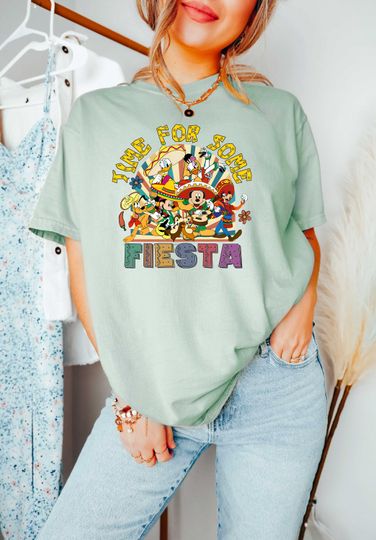 Discover Time For Some Fiesta Shirt, Disney Cinco De Mayo T-shirt, Mexican Fiesta Tee, Fiesta Party Crew Shirt, Fiesta Family Tee, Disney Fiesta Tee