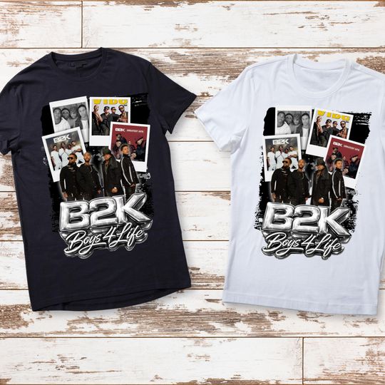 Discover Boys 4 Life Tour T-Shirt, B2K Fan Concert Shirt