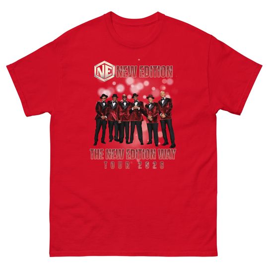 Discover New Edition Tour T-shirt   NE4Life T-shirt   New Edition Way Tour T-shirt