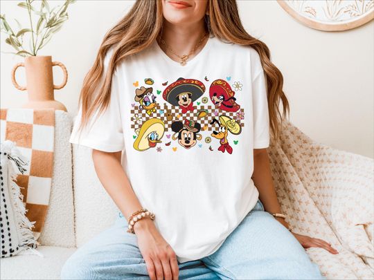 Discover Disney Cinco De Mayo T-shirt, Time For Some Fiesta Shirt, Mexican Fiesta Tee, Fiesta Party Crew, Disney Fiesta Tee