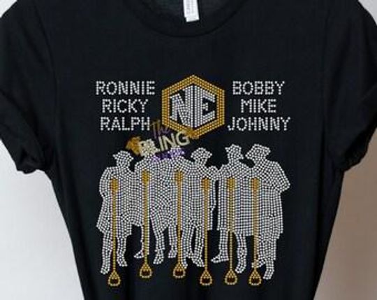 New Edition Tour T-Shirt NE Bling Tee