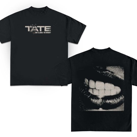Discover Tate McRae 2025 Concert T-Shirt, Miss Possessive Tour Tee, Fan Gift Shirt, Tate McRae Merchandise, Lips T8 Tee