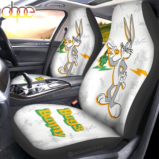 Discover Bugs Bunny Cartoon Car Seat Covers