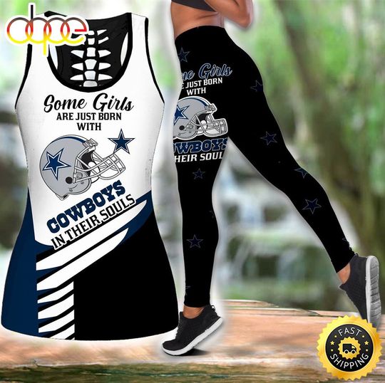 Dallas Cowboys Some Girls Women Tank Top & Leggings
