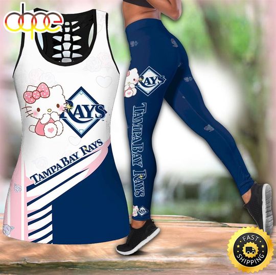 Tampa Bay Rays Hello Kittyy Women Tank Top & Leggings