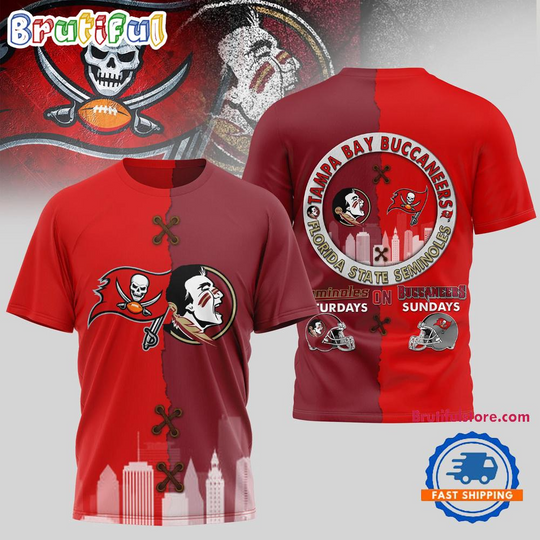Tampa Bay Buccaneers x Florida State Seminoles Limited Edition 3D Shirt