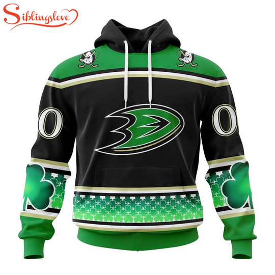 Custom Name And Number Anaheim Ducks Patrick 3D Hoodie