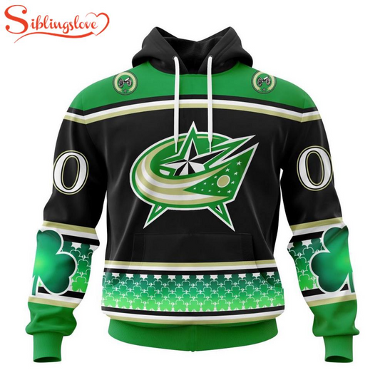 Discover Custom Name And Number Columbus Blue Jackets Patrick 3D Hoodie