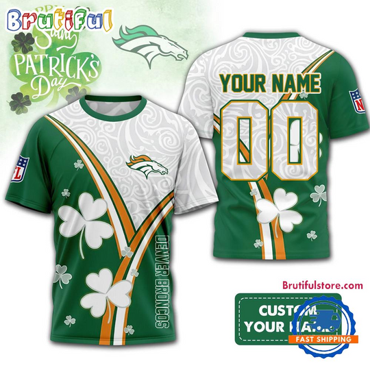 Detroit Lions 2026 football Personalized Happy St. Patrick’s Day 3D Shirt