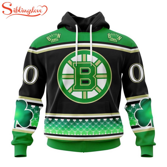Custom Name And Number Boston Bruins Patrick 3D Hoodie