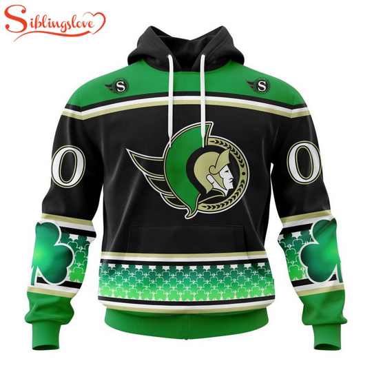 Discover Custom Name And Number Ottawa Senators Patrick 3D Hoodie