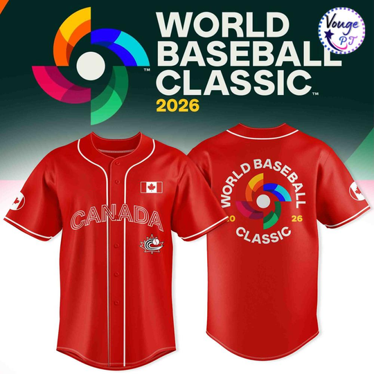 Discover Canada Baseball – 2026 World Baseball Classic Jersey
