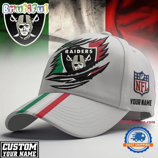 Las Vegas Raiders 2026 football Italy Classic Cap
