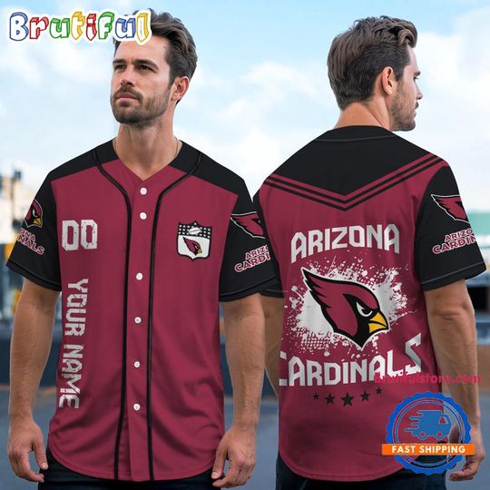Discover football Arizonna Cardinals Personalized Baseball Jersey
