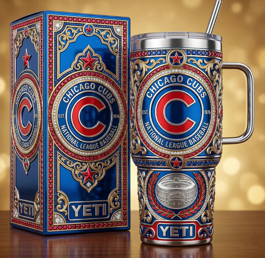 Chicago Cubs 1876-2026 Anniersarry 40 oz Tumbler (No box)