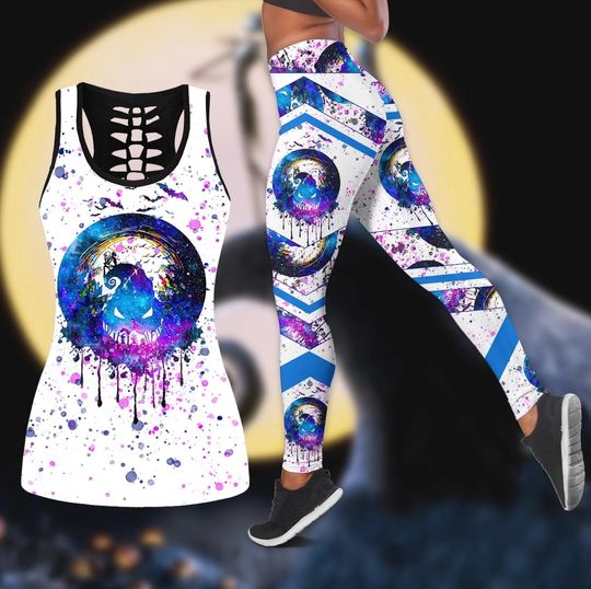 The Nightmare Before Christmas Women Tank Top & Leggings
