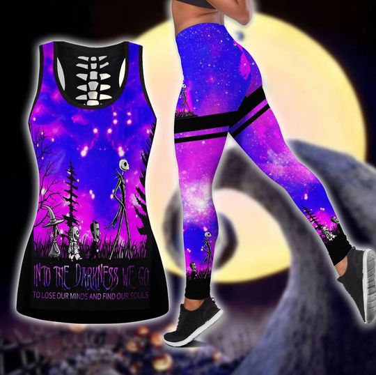 The Nightmare Before Christmas Women Tank Top & Leggings