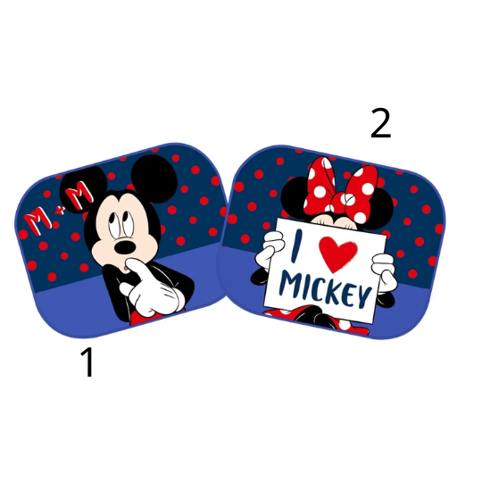 Discover Disney Minnie Mouse Car Sun Shade for Windshield, Window Blinds for Baby Boy Girl