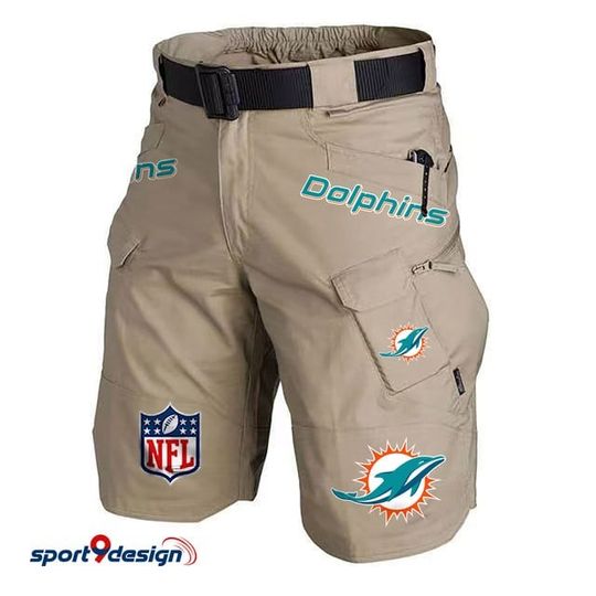 Miami Dolphins Limited Edition Front Pockets Men Shorts (Belt Not Included)