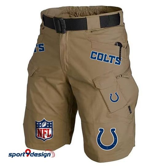 Indianapolis Colts Limited Edition Front Pockets Men Shorts (Belt Not Included)