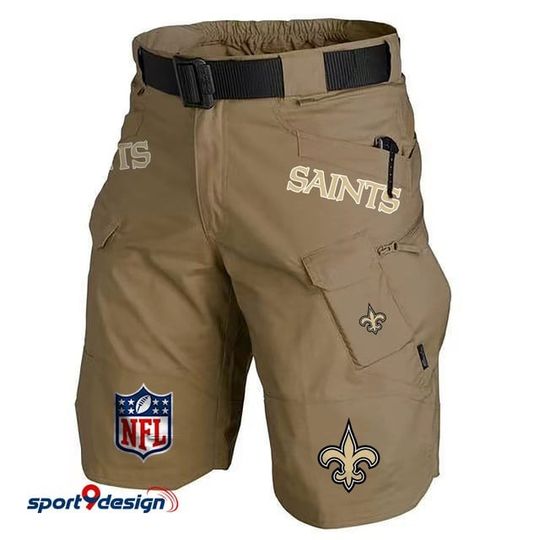 New Orleans Saints Limited Edition Front Pockets Men Shorts (Belt Not Included)
