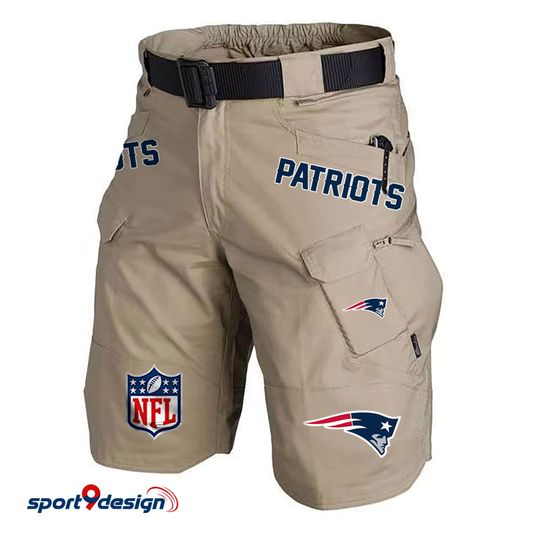 New England Patriots Limited Edition Front Pockets Men Shorts (Belt Not Included)