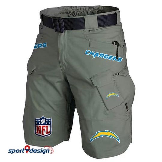 Los Angeles Chargers Limited Edition Front Pockets Men Shorts (Belt Not Included)