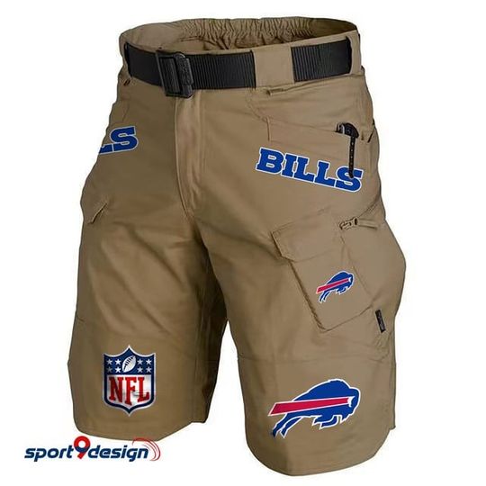 Buffalo Bills Limited Edition Front Pockets Men Shorts (Belt Not Included)