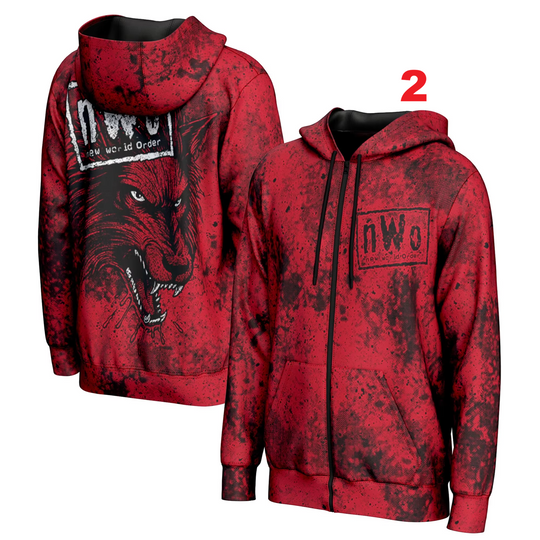 New Men's ProSphere Red Wyatt Sicks Let Us In Zipper Hoodie Casual Sports Spring and Autumn Jacket