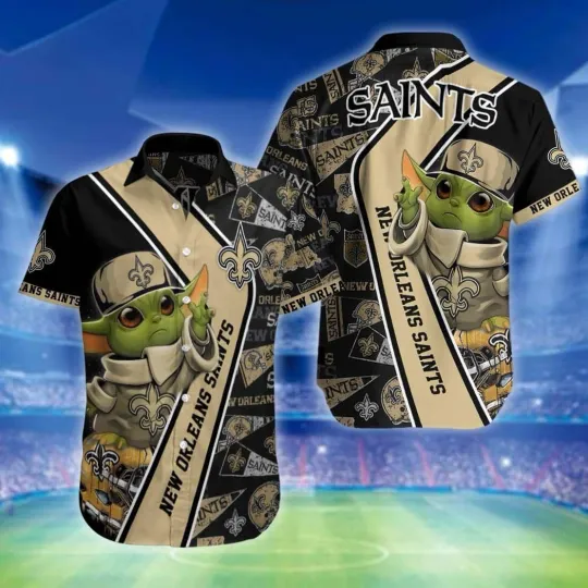 New Orleans Football Team Saintss Hawaii Shirt Unisex Adult, Size S-5XL