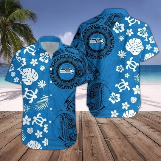Discover Seattle Football Team Seahawkss Hawaii Shirt  Unisex Adult, Size S-5XL