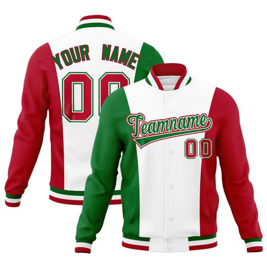 Discover Custom Varsity Baseball Jacket: Personalized Letterman Style