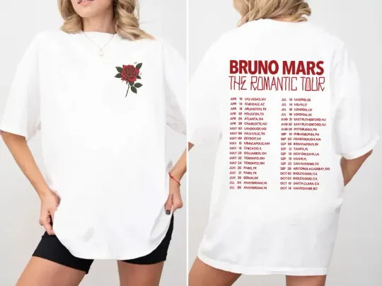 Discover Funny New Show Tour 2026 Two Sided Shirt