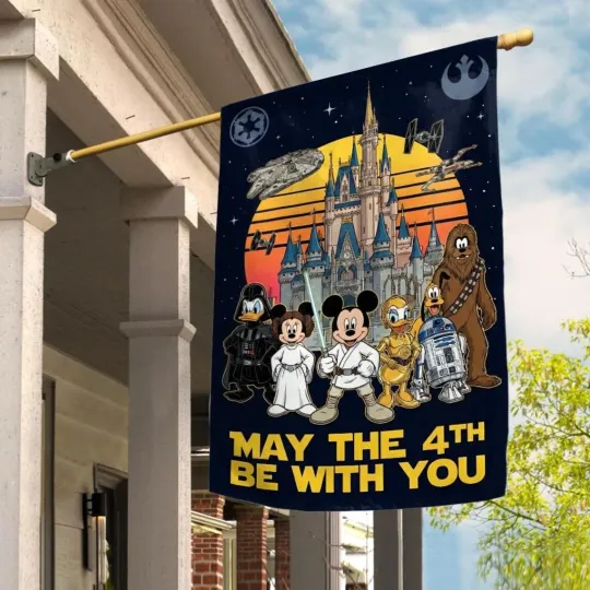Discover May The 4th Be With You Star Wars Flag, Star Wars Flag