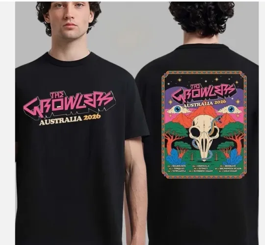 Discover The Growlers Australia 2026 Tour Schedule Dates Two Sided T-Shirt