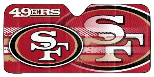 Discover San Francisco 49ers Car Sun Shade