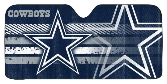 Discover Team Promark Dallas Cowboys Car Sun Shade